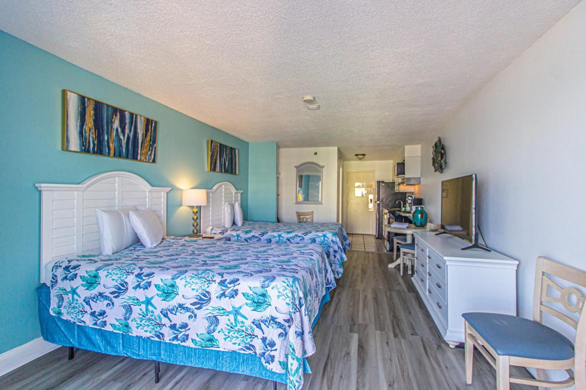 11Th Floor Suite With Incredible Views! Sea Mist Resort 51106 - 2 Double Beds - Full Kitchen! شاطئ ميرتل الغرفة الصورة